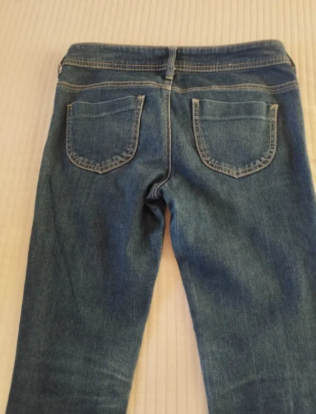 Jeans Benetton Donna Blu