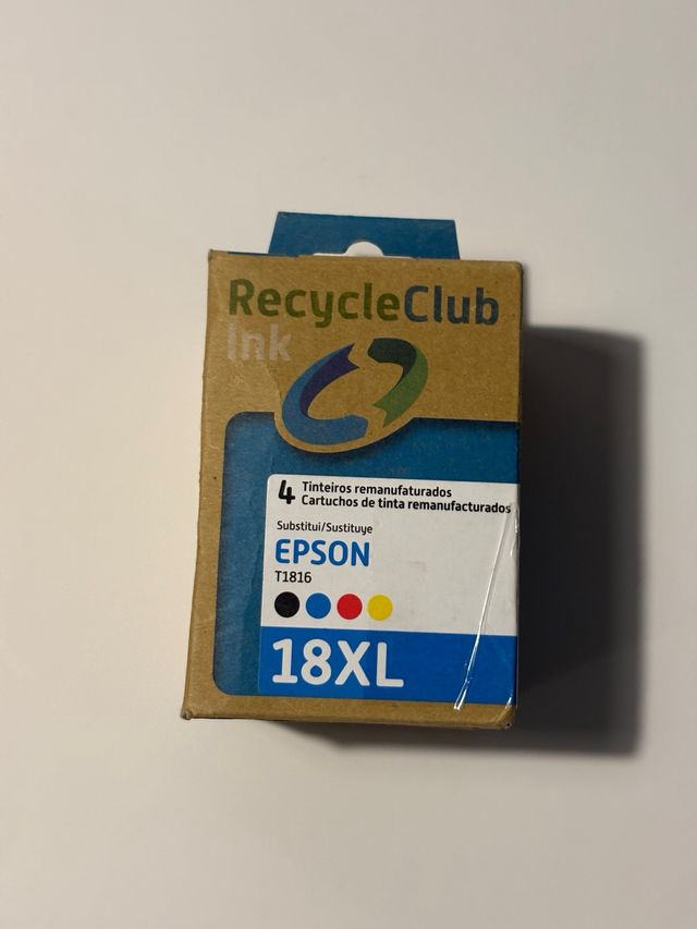 Pack Tinteiros Recarregados Epson 18XL