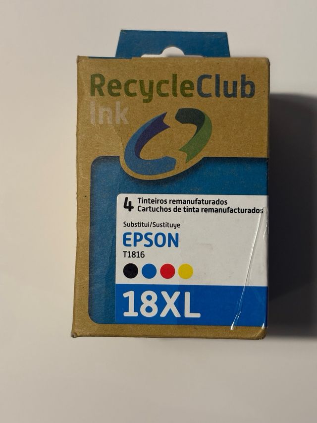 Pack Tinteiros Recarregados Epson 18XL