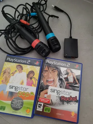 Pack PlayStation 2 con 5 juegos y accesorios