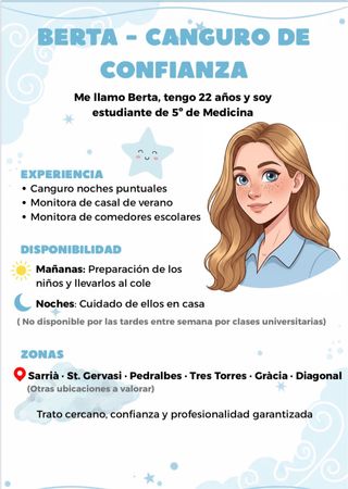 Canguro / Niñera