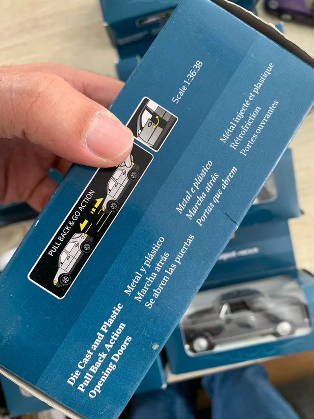 Colección Coches miniatura Clásicos 10 Piezas