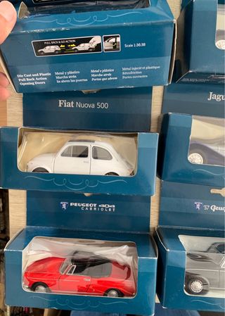 Colección Coches miniatura Clásicos 10 Piezas