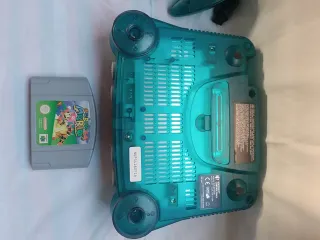 Nintendo 64 BLUE + Super Mario 64