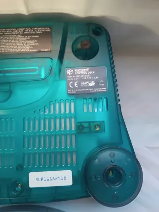Nintendo 64 BLUE + Super Mario 64