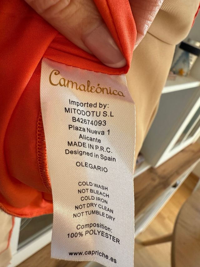 Chaleco Camaleónica Capriche OFERTA último precio