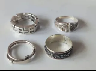 Anillos Plata Ley 