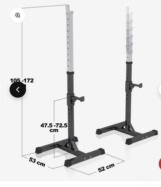 Rack de sentadillas Gorilla Sports