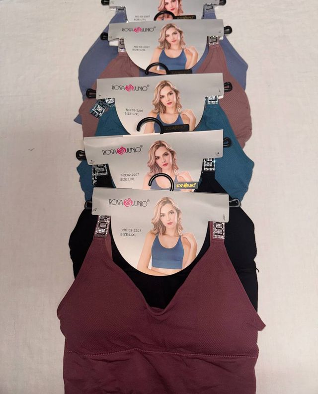 Top deportivo brillo Tallas M/L y L/XL