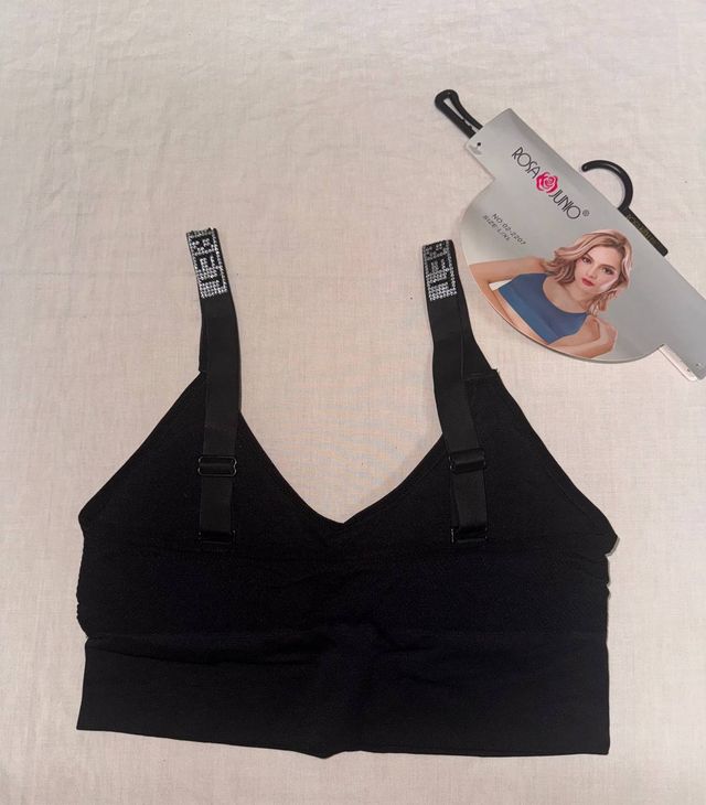 Top deportivo brillo Tallas M/L y L/XL