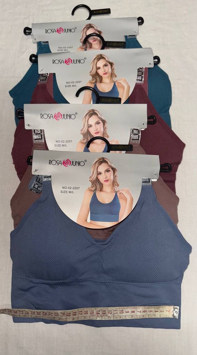 Top deportivo brillo Tallas M/L y L/XL