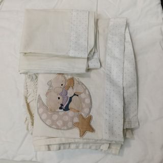 Nórdico, Funda, Sábanas y Protector de minicuna