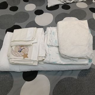 Nórdico, Funda, Sábanas y Protector de minicuna