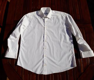 Camisa de ceremonia Burberrys blanca para gemelos