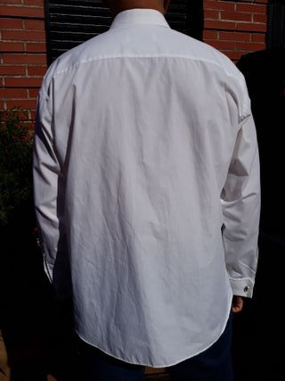 Camisa de ceremonia Burberrys blanca para gemelos