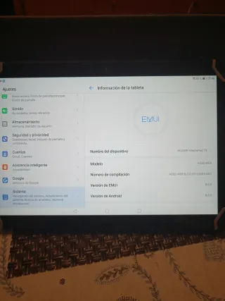 Tablet Huawei MediaPad T5 Negra