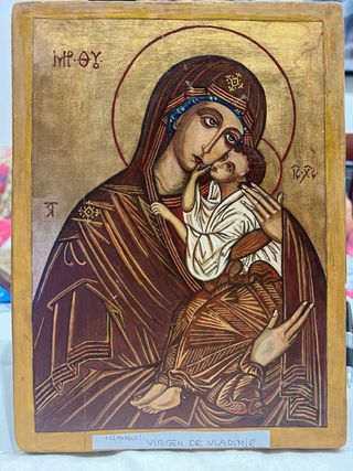 Icono Virgen de Vladimir Antiguo