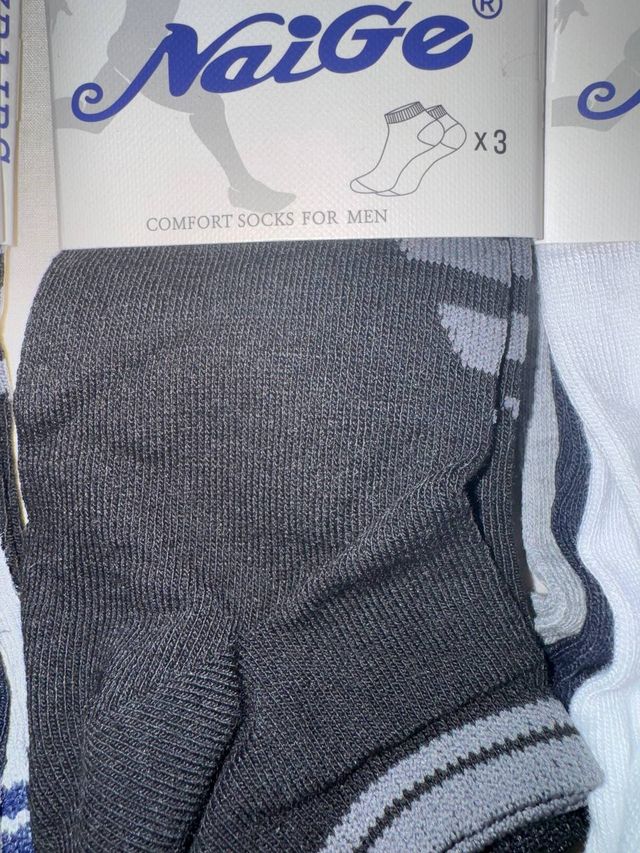 Calcetines de algodón transpirables talla 40-46