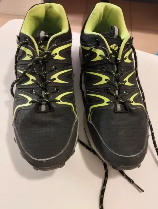 Scarpe da ginnastica Canguro nere e verdi