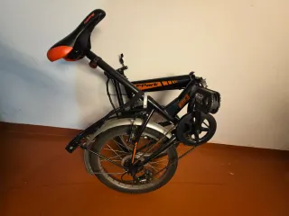 Bicicleta plegable F-Park negra