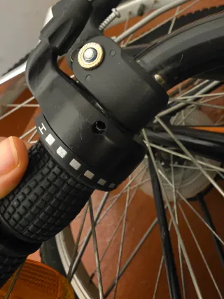 Bicicleta plegable F-Park negra