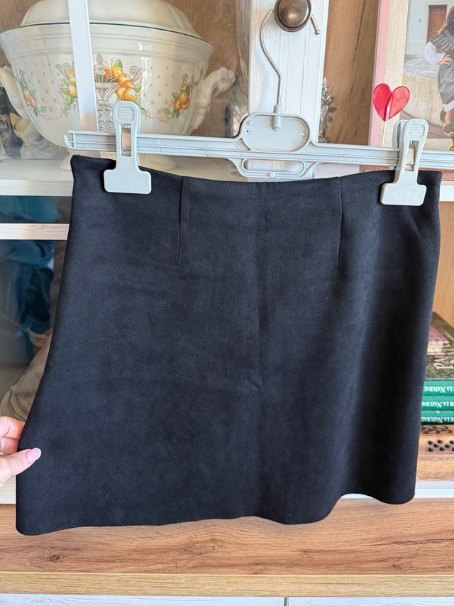Falda Zara Negra