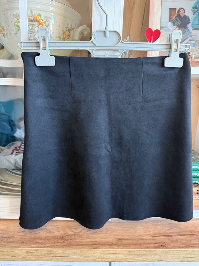 Falda Zara Negra