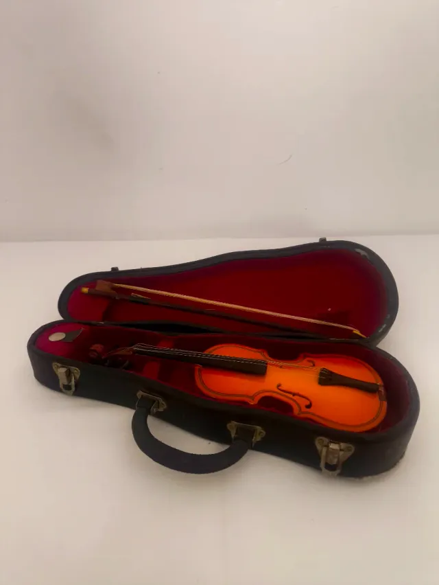 Miniatura Violín con Estuche