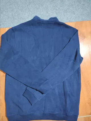 Sudadera Polo Ralph Lauren Azul Marino Media Crema