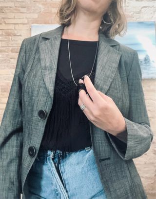 Americana/blazer gris Gerry Weber