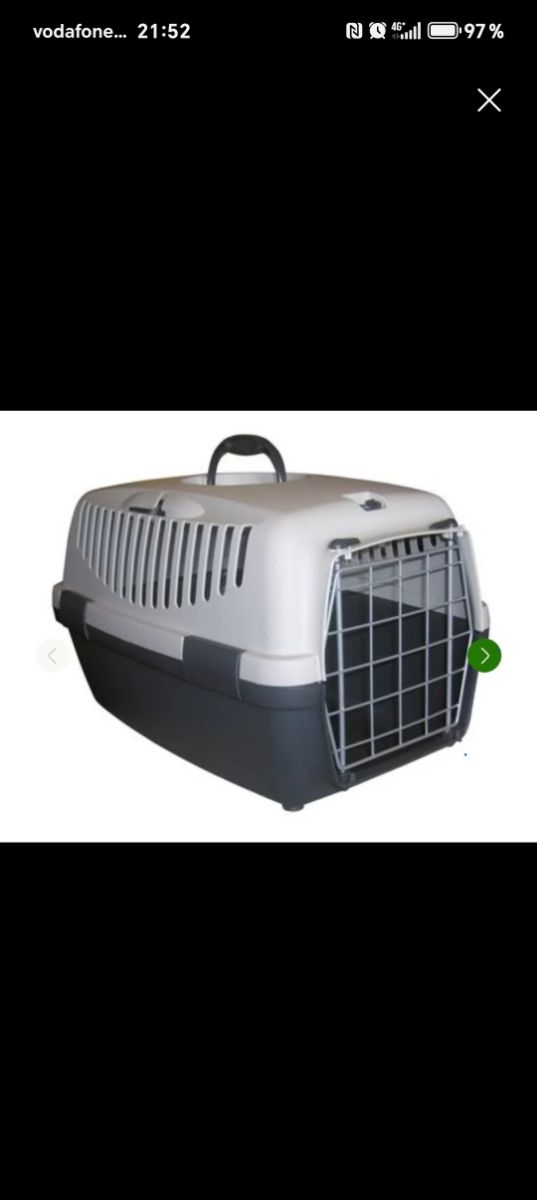 Transportín perro pequeño como nuevo