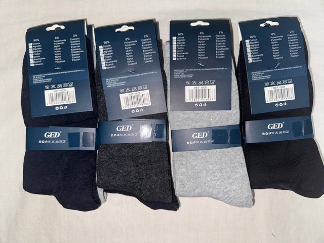 Calcetines de algodón clásicos talla 40-46