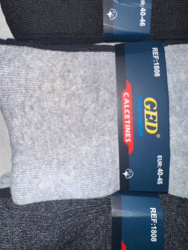 Calcetines de algodón clásicos talla 40-46