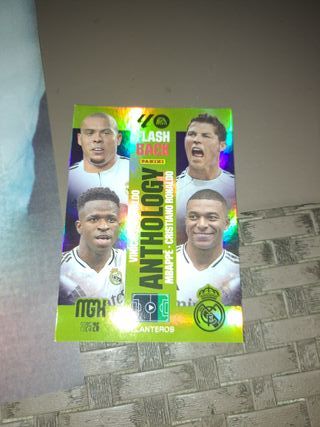 Cromo Panini Flash Back Anthology Real Madrid.