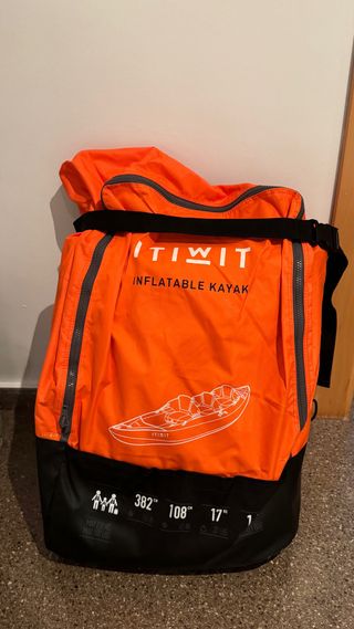 Kayak hinchable ITIWIT 2-3 personas + remo