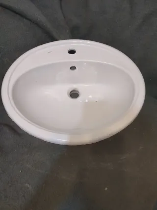 Lavabo Indusa Blanco