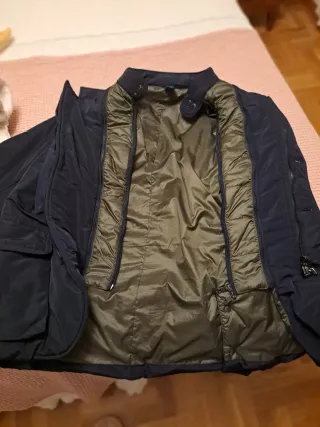 Chaqueta Scalpers Hombre Azul/Verde Oliva