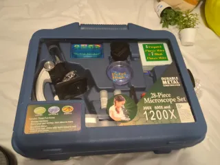 Set Microscopio 28 Piezas 1200X