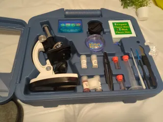Set Microscopio 28 Piezas 1200X