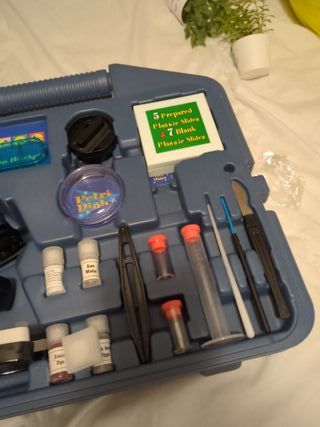 Set Microscopio 28 Piezas 1200X