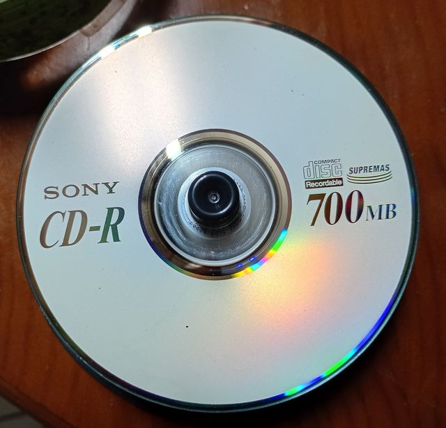 Paquete 25 CD-R Sony 700MB 80min