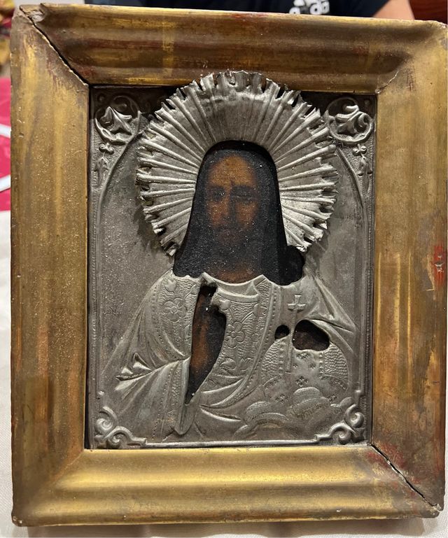 Icono religioso antiguo