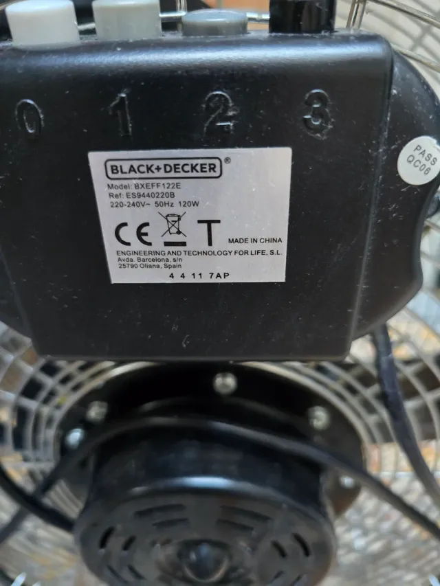 Ventilatore Black+Decker 18