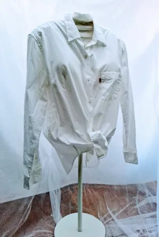Camisa Levi's Boyfriend Fit Blanca. L.(42/44)