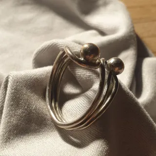 Anillo Plata ajustable. - Ref. 2510112205