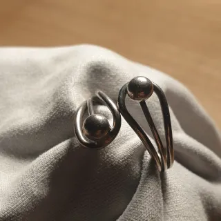 Anillo Plata ajustable. - Ref. 2510112205