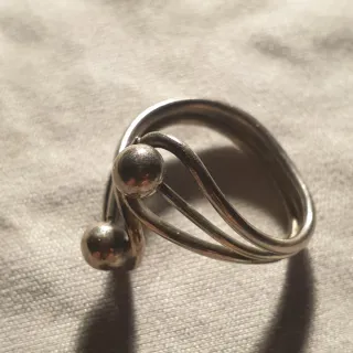 Anillo Plata ajustable. - Ref. 2510112205