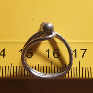 Anillo Plata ajustable. - Ref. 2510112205