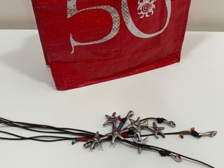 Colgante Uno de 50 estrellas plata