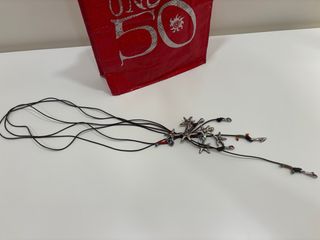 Colgante Uno de 50 estrellas plata